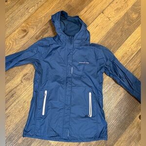 Vineyard Vines Dark Blue Hooded Windbreaker